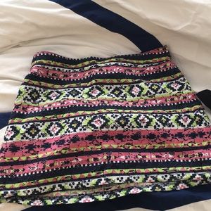HOLLISTER COLORFUL SKIRT !! OG $35 !!